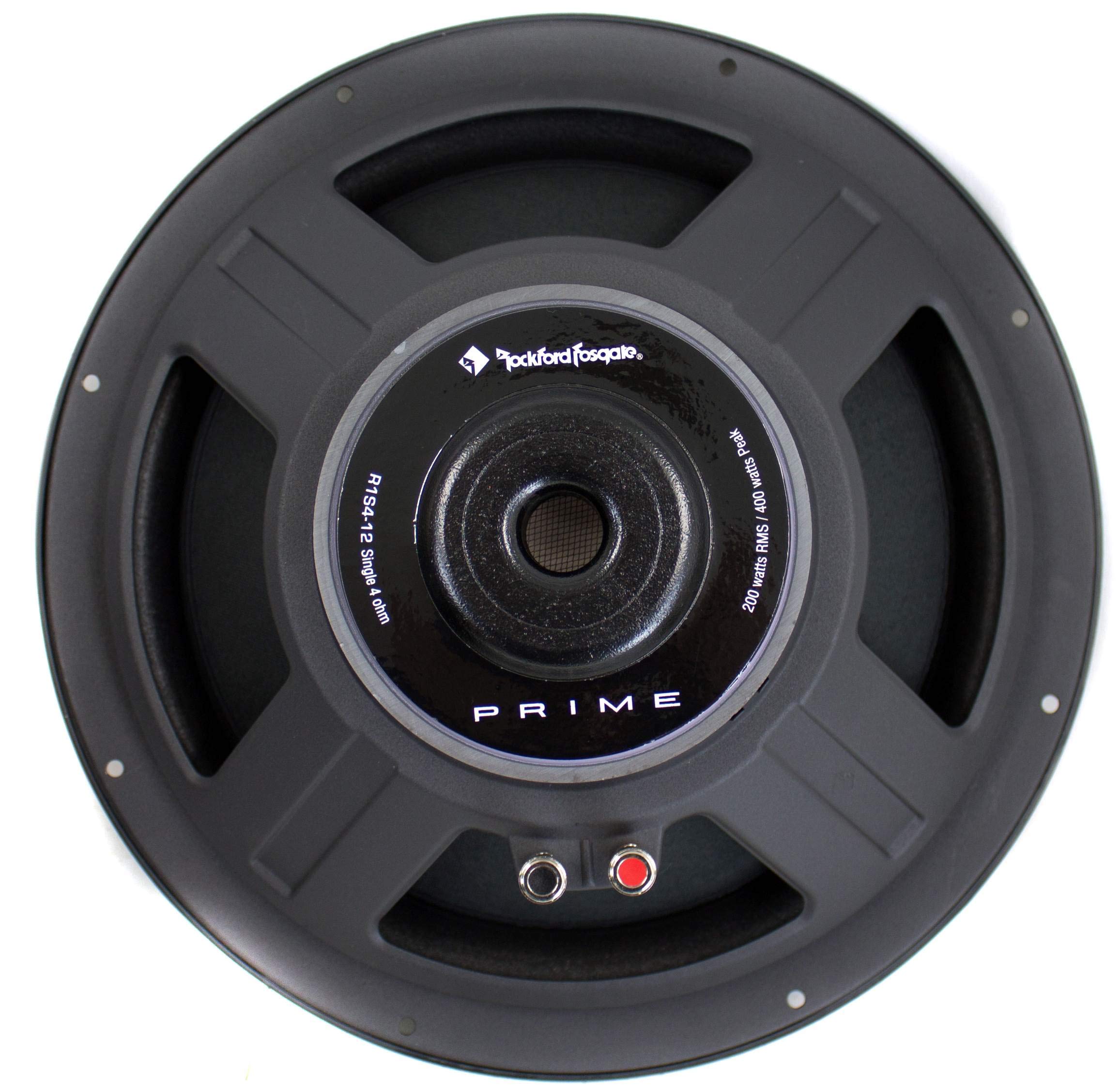 2) Rockford Fosgate R1S4-12 12 2) Rockford Fosgate R1S4-12 12